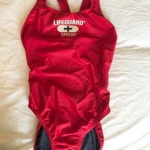 Speedo lifeguard one piece